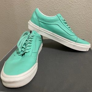 Ice green old skool Vans